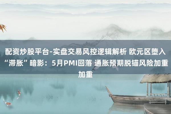 配资炒股平台-实盘交易风控逻辑解析 欧元区堕入“滞胀”暗影：5月PMI回落 通胀预期脱锚风险加重